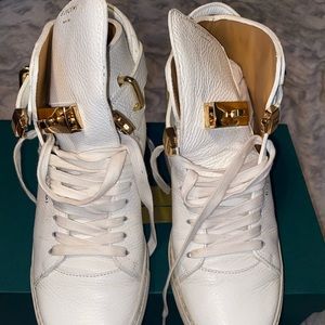 Buscemi wedged sneakers - all white